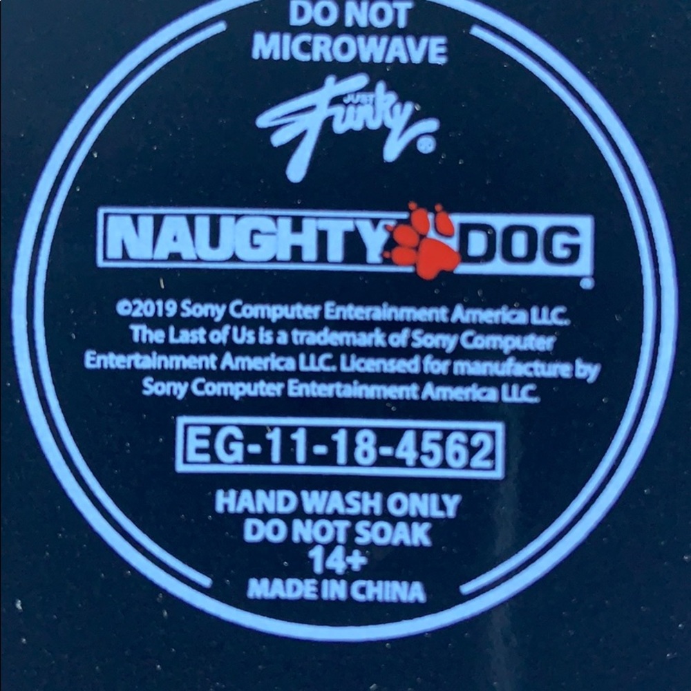 PS Naughty Dog Coffee Mug from Sony Entertainment